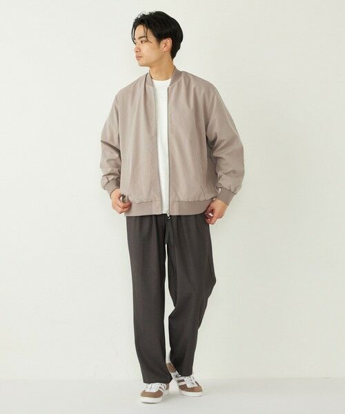 SHIPS / シップス その他パンツ | 《一部追加予約》SHIPS Colors:〈洗濯機可能〉TR テーパード ワイド トラウザーズ◇ | 詳細5