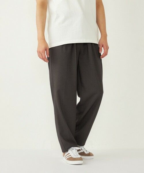 SHIPS / シップス その他パンツ | 《一部追加予約》SHIPS Colors:〈洗濯機可能〉TR テーパード ワイド トラウザーズ◇ | 詳細6
