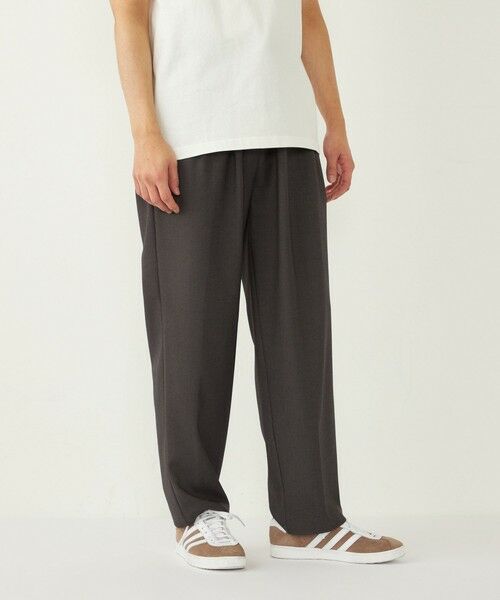 SHIPS / シップス その他パンツ | 《一部追加予約》SHIPS Colors:〈洗濯機可能〉TR テーパード ワイド トラウザーズ◇ | 詳細7