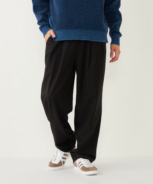 SHIPS / シップス その他パンツ | 《一部追加予約》SHIPS Colors:〈洗濯機可能〉TR テーパード ワイド トラウザーズ◇ | 詳細15