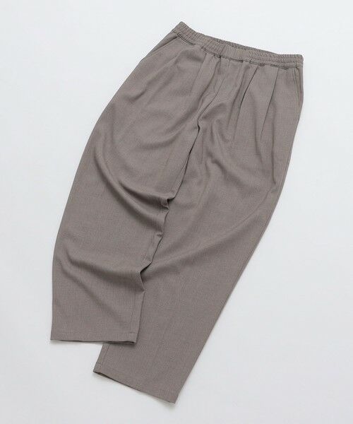 SHIPS / シップス その他パンツ | 《一部追加予約》SHIPS Colors:〈洗濯機可能〉TR テーパード ワイド トラウザーズ◇ | 詳細19