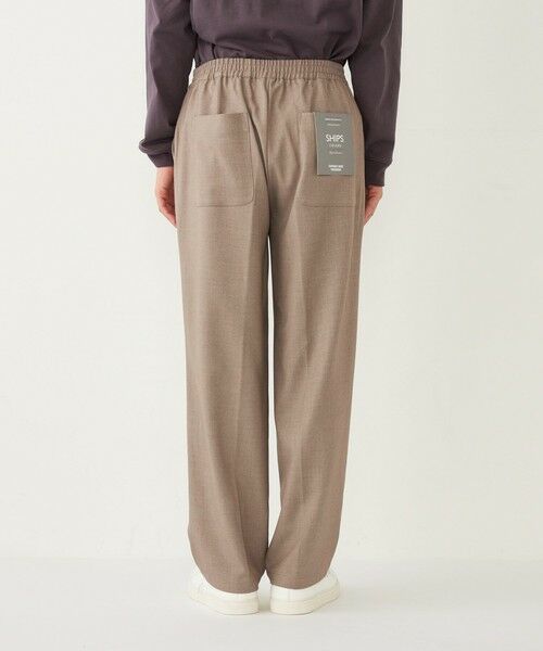 SHIPS / シップス その他パンツ | 《一部追加予約》SHIPS Colors:〈洗濯機可能〉TR テーパード ワイド トラウザーズ◇ | 詳細23