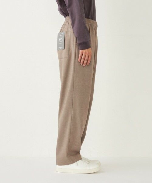 SHIPS / シップス その他パンツ | 《一部追加予約》SHIPS Colors:〈洗濯機可能〉TR テーパード ワイド トラウザーズ◇ | 詳細24