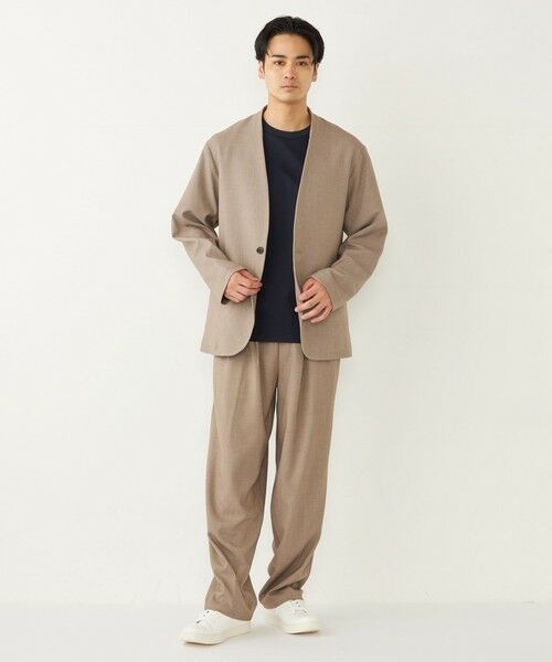 SHIPS / シップス その他パンツ | 《一部追加予約》SHIPS Colors:〈洗濯機可能〉TR テーパード ワイド トラウザーズ◇ | 詳細25