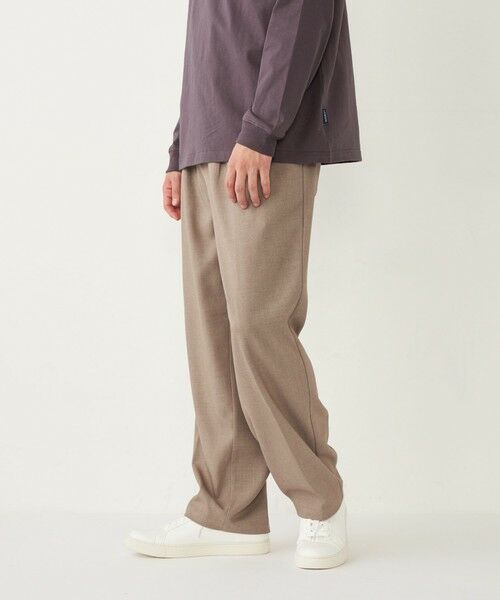 SHIPS / シップス その他パンツ | 《一部追加予約》SHIPS Colors:〈洗濯機可能〉TR テーパード ワイド トラウザーズ◇ | 詳細26