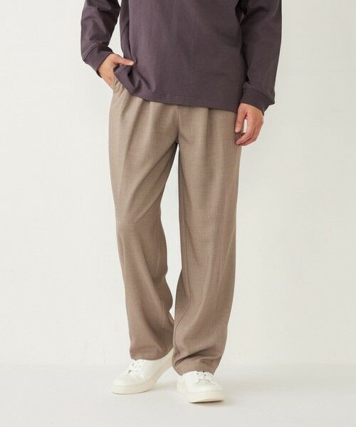 SHIPS / シップス その他パンツ | 《一部追加予約》SHIPS Colors:〈洗濯機可能〉TR テーパード ワイド トラウザーズ◇ | 詳細27