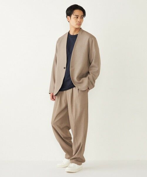 SHIPS / シップス その他パンツ | 《一部追加予約》SHIPS Colors:〈洗濯機可能〉TR テーパード ワイド トラウザーズ◇ | 詳細29