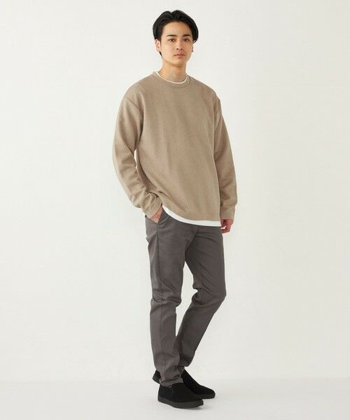 SHIPS / シップス チノ・ワークパンツ | SHIPS Colors:〈洗濯機可能〉ハイストレッチ イージー チノパンツ◇ | 詳細4