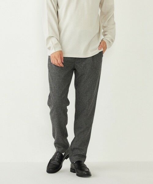 SHIPS / シップス その他パンツ | SHIPS Colors:ヘリンボーン イージー スラックス(セットアップ対応可能) | 詳細7