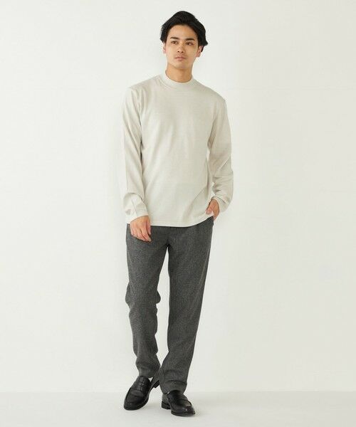 SHIPS / シップス その他パンツ | SHIPS Colors:ヘリンボーン イージー スラックス(セットアップ対応可能) | 詳細8