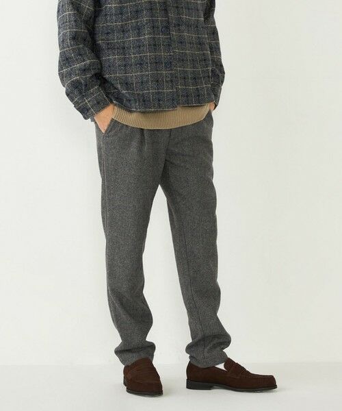 SHIPS / シップス その他パンツ | SHIPS Colors:ヘリンボーン イージー スラックス(セットアップ対応可能) | 詳細15