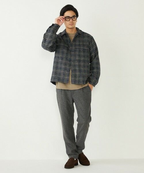 SHIPS / シップス その他パンツ | SHIPS Colors:ヘリンボーン イージー スラックス(セットアップ対応可能) | 詳細16