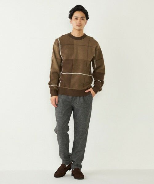 SHIPS / シップス その他パンツ | SHIPS Colors:ヘリンボーン イージー スラックス(セットアップ対応可能) | 詳細18