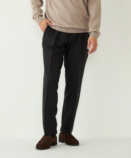 SHIPS / シップス その他パンツ | SHIPS Colors:〈洗濯機可能〉AVANT(R) ACTIVE ストレッチ スラックス(ブラック)