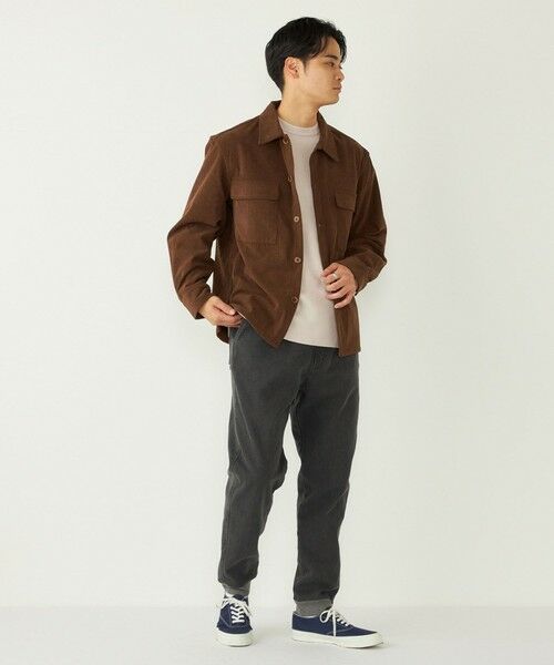 SHIPS / シップス その他パンツ | SHIPS Colors:〈手洗い可能〉バック フリース 裏起毛 ストレッチ リブ パンツ2 | 詳細17