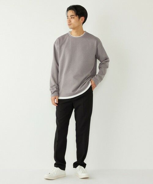 SHIPS / シップス その他パンツ | SHIPS Colors:〈洗濯機可能〉TR 裏起毛 イージー スラックス | 詳細7