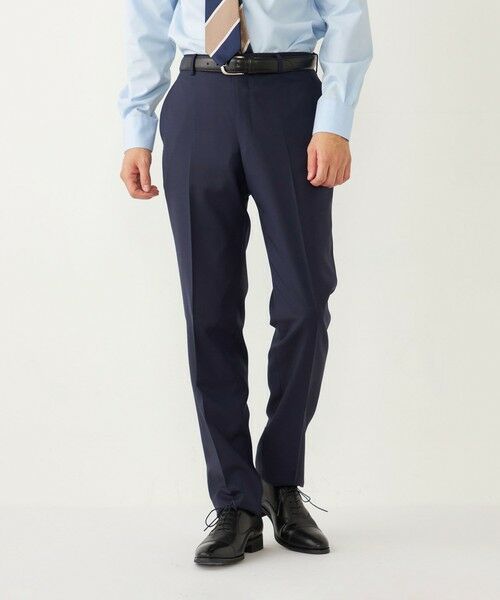 SHIPS / シップス セットアップ | SHIPS Colors:CANONICO PERENNIAL パンツ(セットアップ対応可能)(ネイビー)