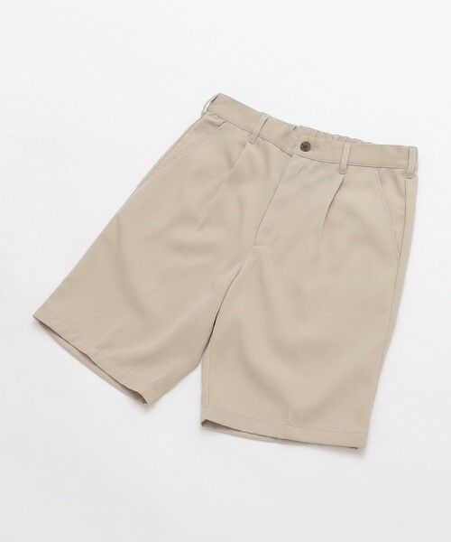 SHIPS / シップス ショート・ハーフ・半端丈パンツ | SHIPS Colors:〈洗濯機可能〉ワイド チノ ショーツ | 詳細4