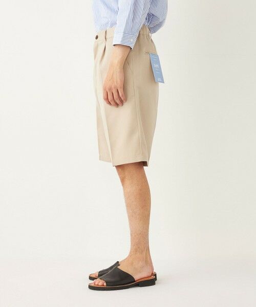SHIPS / シップス ショート・ハーフ・半端丈パンツ | SHIPS Colors:〈洗濯機可能〉ワイド チノ ショーツ | 詳細7
