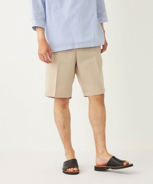 SHIPS / シップス ショート・ハーフ・半端丈パンツ | SHIPS Colors:〈洗濯機可能〉ワイド チノ ショーツ | 詳細11