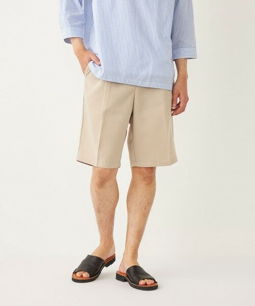 SHIPS / シップス ショート・ハーフ・半端丈パンツ | SHIPS Colors:〈洗濯機可能〉ワイド チノ ショーツ | 詳細12