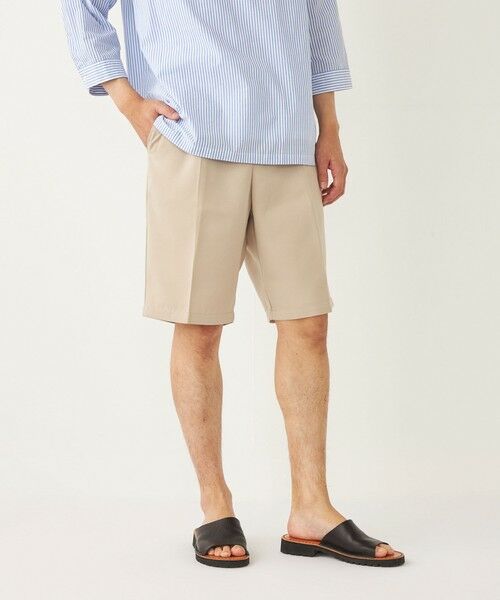 SHIPS / シップス ショート・ハーフ・半端丈パンツ | SHIPS Colors:〈洗濯機可能〉ワイド チノ ショーツ | 詳細13