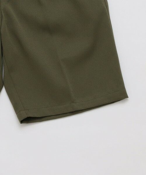 SHIPS / シップス ショート・ハーフ・半端丈パンツ | SHIPS Colors:〈洗濯機可能〉ワイド チノ ショーツ | 詳細25