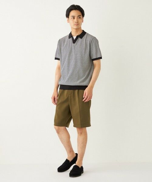 SHIPS / シップス ショート・ハーフ・半端丈パンツ | SHIPS Colors:〈洗濯機可能〉ワイド チノ ショーツ | 詳細30