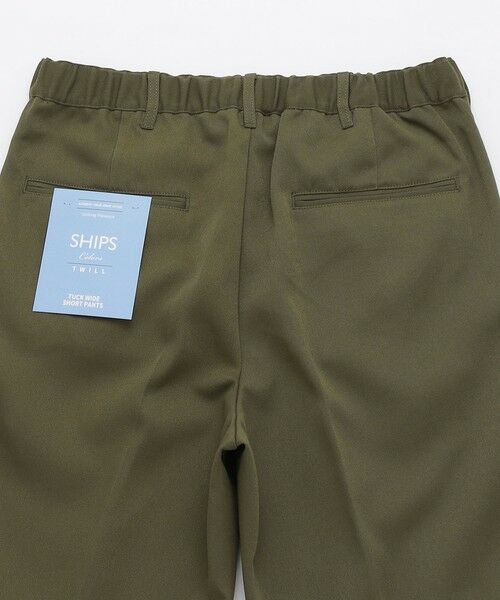 SHIPS / シップス ショート・ハーフ・半端丈パンツ | SHIPS Colors:〈洗濯機可能〉ワイド チノ ショーツ | 詳細22