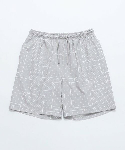 SHIPS / シップス ショート・ハーフ・半端丈パンツ | SHIPS Colors:〈洗濯機可能〉プリント ショーツ(ナチュラル)