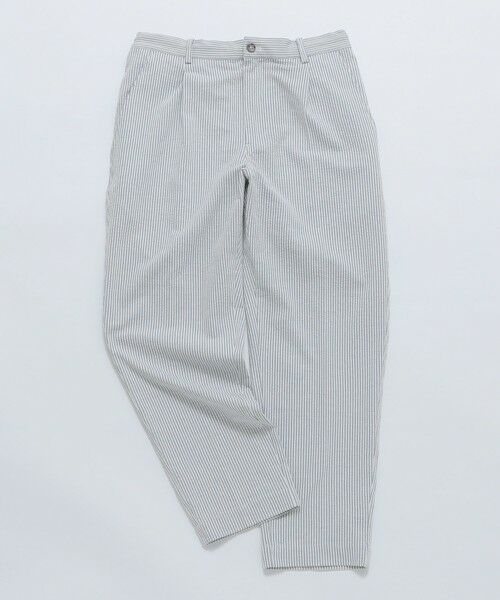 SHIPS / シップス ショート・ハーフ・半端丈パンツ | SHIPS Colors:〈洗濯機可能〉カットサッカー アンクルカット パンツ◇ | 詳細1