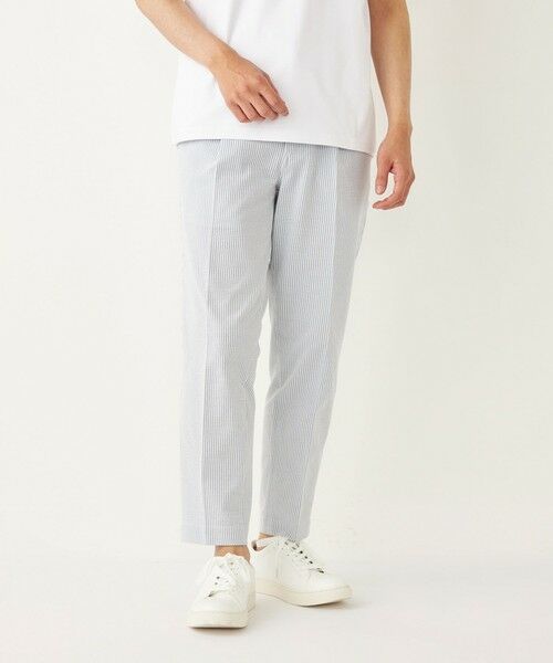 SHIPS / シップス ショート・ハーフ・半端丈パンツ | SHIPS Colors:〈洗濯機可能〉カットサッカー アンクルカット パンツ◇ | 詳細16