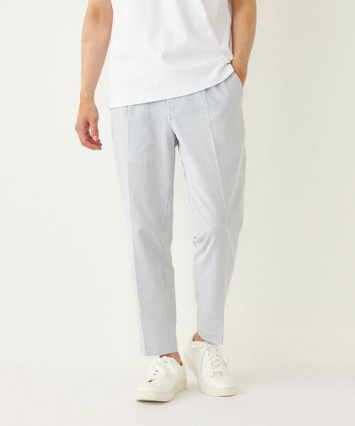 SHIPS / シップス ショート・ハーフ・半端丈パンツ | SHIPS Colors:〈洗濯機可能〉カットサッカー アンクルカット パンツ◇ | 詳細17