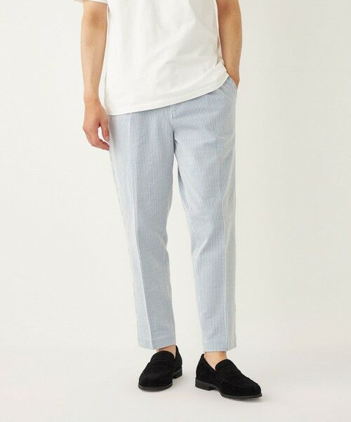 SHIPS / シップス ショート・ハーフ・半端丈パンツ | SHIPS Colors:〈洗濯機可能〉カットサッカー アンクルカット パンツ◇ | 詳細28