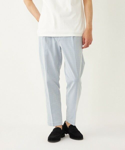 SHIPS / シップス ショート・ハーフ・半端丈パンツ | SHIPS Colors:〈洗濯機可能〉カットサッカー アンクルカット パンツ◇ | 詳細30