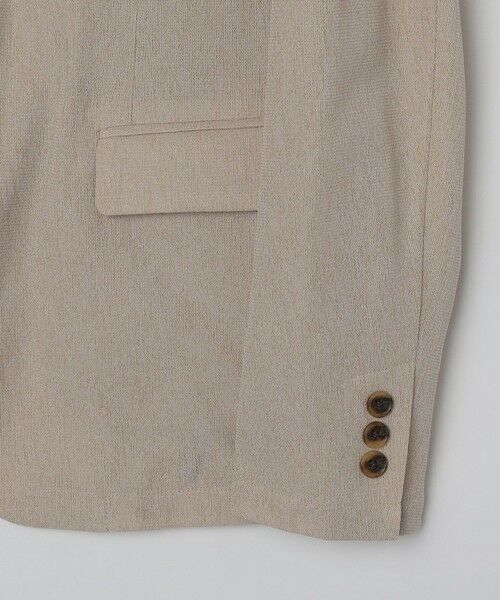 SHIPS / シップス テーラードジャケット | SHIPS Colors:シャリルジャージー 2B サマー ジャケット(セットアップ対応可能) | 詳細5