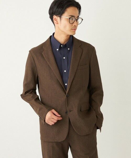 SHIPS / シップス テーラードジャケット | SHIPS Colors:シャリルジャージー 2B サマー ジャケット(セットアップ対応可能) | 詳細17