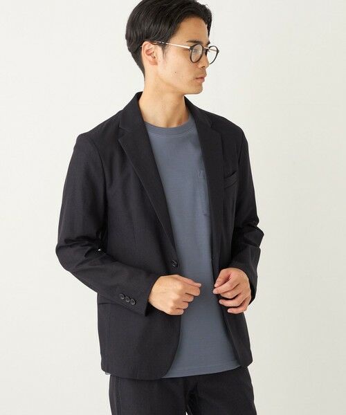 SHIPS / シップス テーラードジャケット | SHIPS Colors:シャリルジャージー 2B サマー ジャケット(セットアップ対応可能) | 詳細27