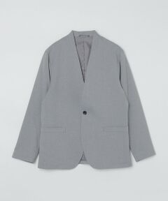 SHIPS / シップス ノーカラージャケット | SHIPS Colors: 〈手洗い可能〉ウールライク ノーカラー ジャケット