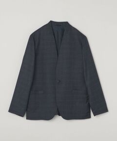 SHIPS / シップス ノーカラージャケット | SHIPS Colors: 〈手洗い可能〉ウールライク ノーカラー ジャケット