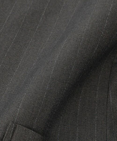 SHIPS / シップス ノーカラージャケット | SHIPS Colors: 〈手洗い可能〉ウールライク ノーカラー ジャケット | 詳細2