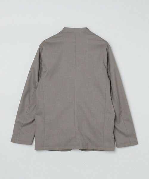 SHIPS / シップス ノーカラージャケット | SHIPS Colors: 〈手洗い可能〉ウールライク ノーカラー ジャケット | 詳細4