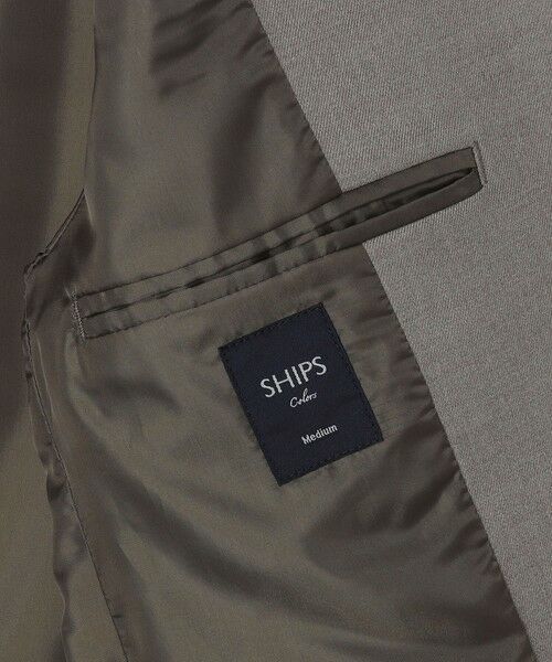 SHIPS / シップス ノーカラージャケット | SHIPS Colors: 〈手洗い可能〉ウールライク ノーカラー ジャケット | 詳細9