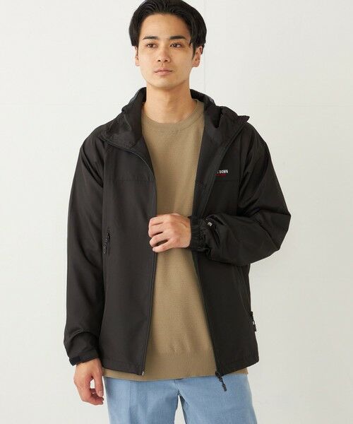 SHIPS / シップス ブルゾン | 【SHIPS Colors別注】FIRST DOWN: 〈洗濯機可能〉ジップ フード ブルゾン | 詳細4