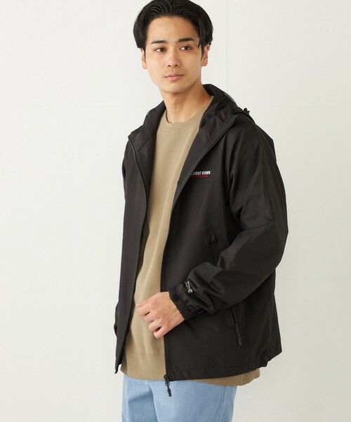 SHIPS / シップス ブルゾン | 【SHIPS Colors別注】FIRST DOWN: 〈洗濯機可能〉ジップ フード ブルゾン | 詳細5