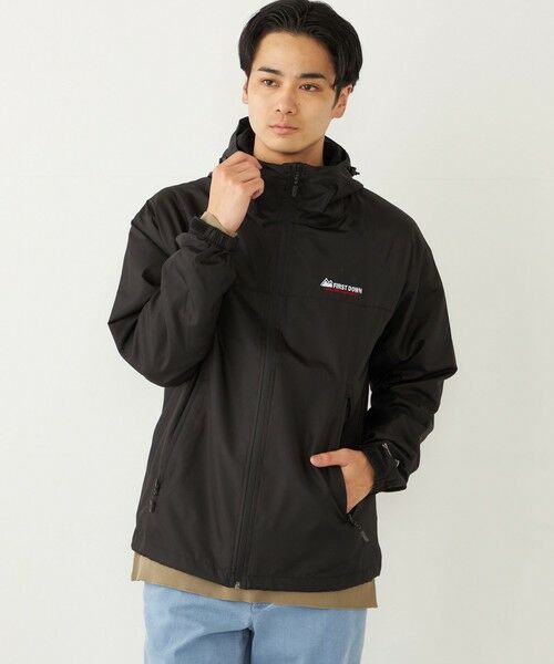 SHIPS / シップス ブルゾン | 【SHIPS Colors別注】FIRST DOWN: 〈洗濯機可能〉ジップ フード ブルゾン | 詳細7