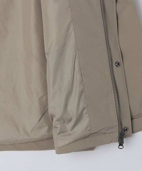 SHIPS / シップス ブルゾン | 【SHIPS Colors別注】FIRST DOWN: 〈洗濯機可能〉ジップ フード ブルゾン | 詳細18