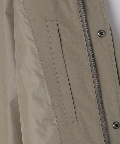 SHIPS / シップス ブルゾン | 【SHIPS Colors別注】FIRST DOWN: 〈洗濯機可能〉ジップ フード ブルゾン | 詳細19