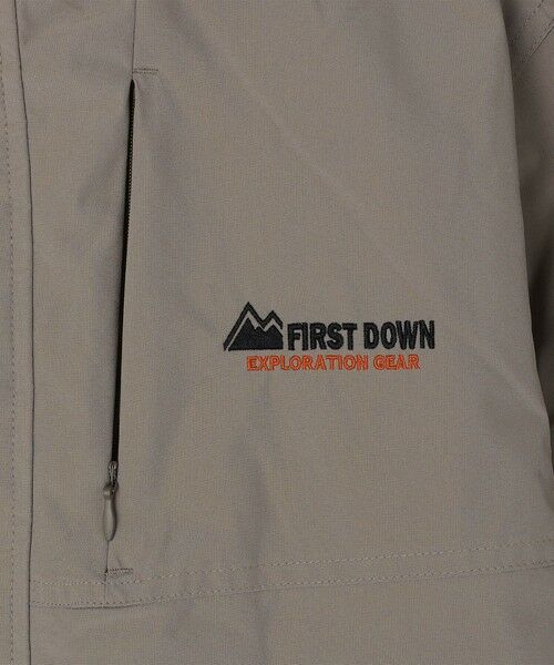 SHIPS / シップス ブルゾン | 【SHIPS Colors別注】FIRST DOWN: 〈洗濯機可能〉ジップ フード ブルゾン | 詳細20