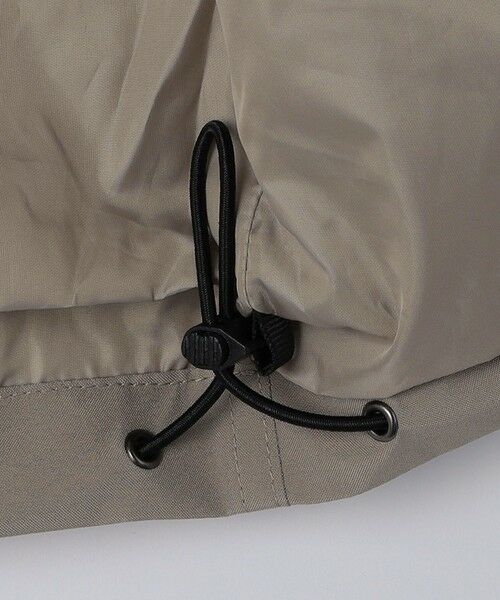 SHIPS / シップス ブルゾン | 【SHIPS Colors別注】FIRST DOWN: 〈洗濯機可能〉ジップ フード ブルゾン | 詳細24